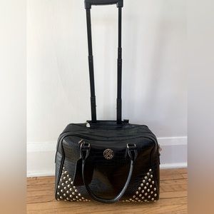 Karla Hanson convertible rolling trolley bag